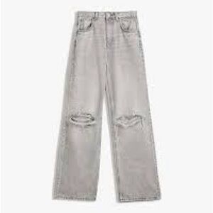 Wild Fable Light Gray EasyRigid wide leg Jeans